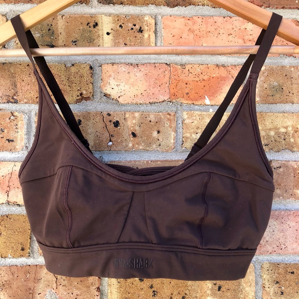 Gymshark Brown Superset Sports Bra